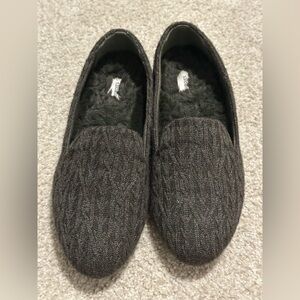 Birdies green cable knit Starling flats - 7